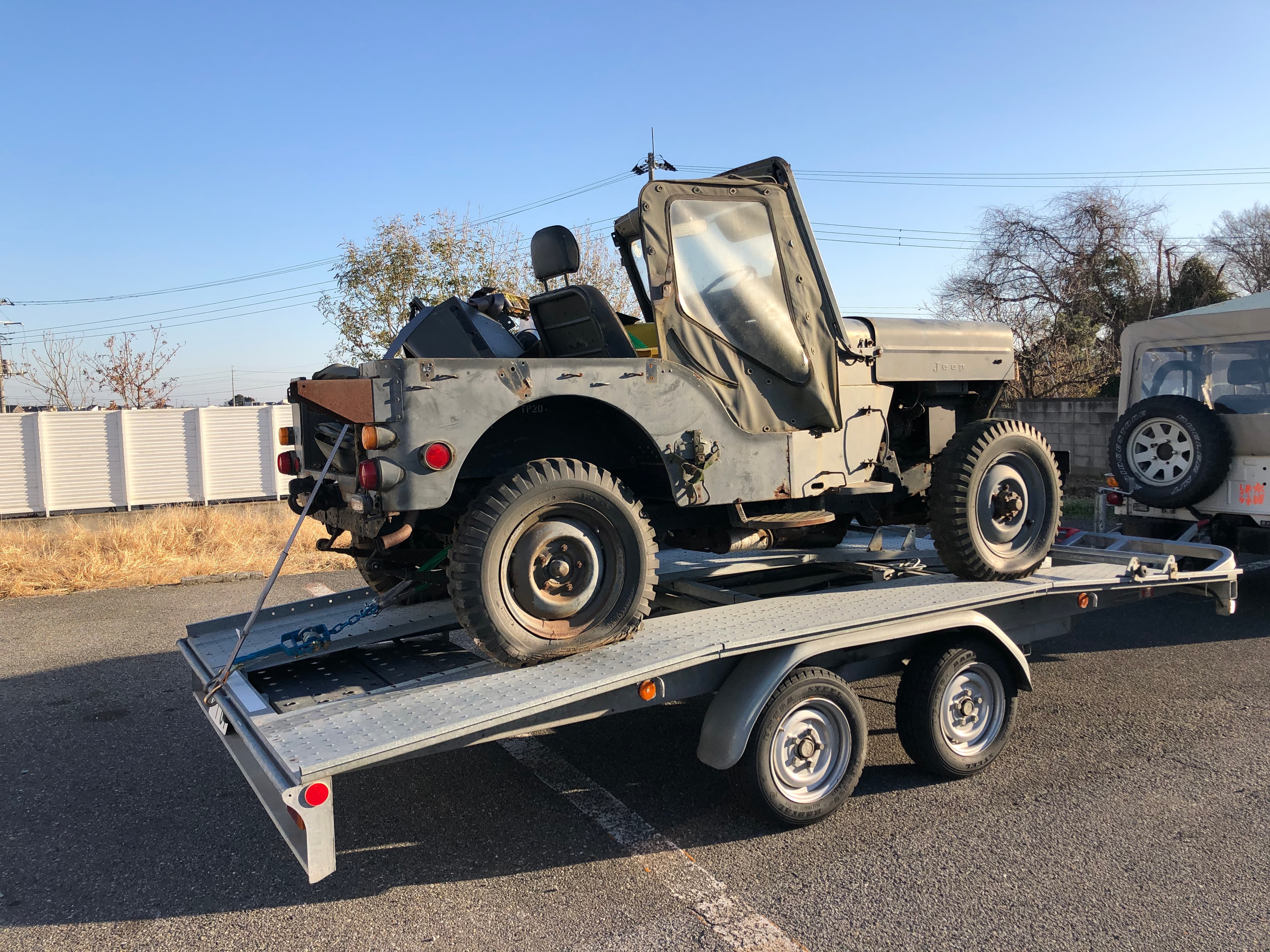 車載トレーラー