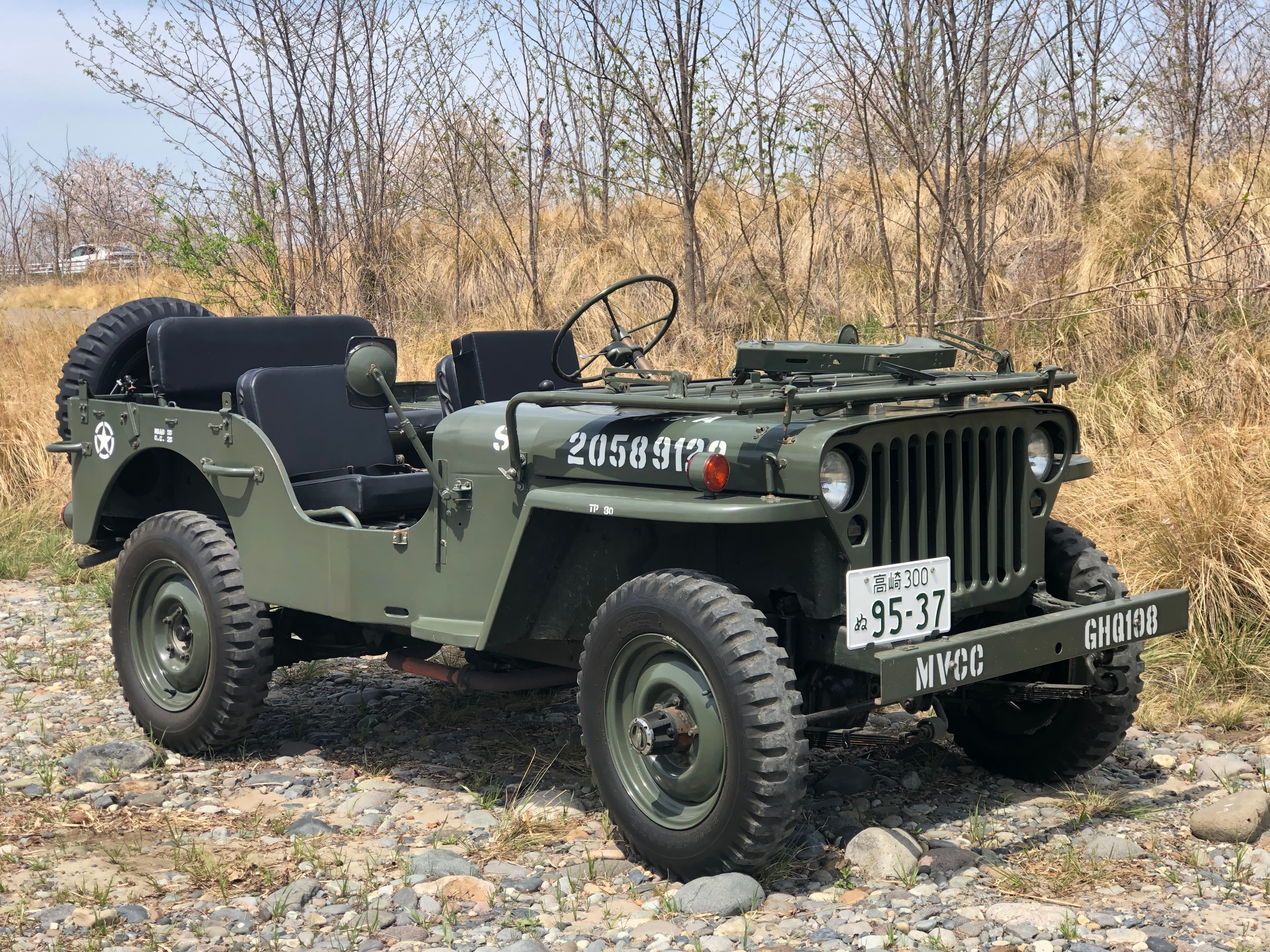 Jeep ミリタリー色